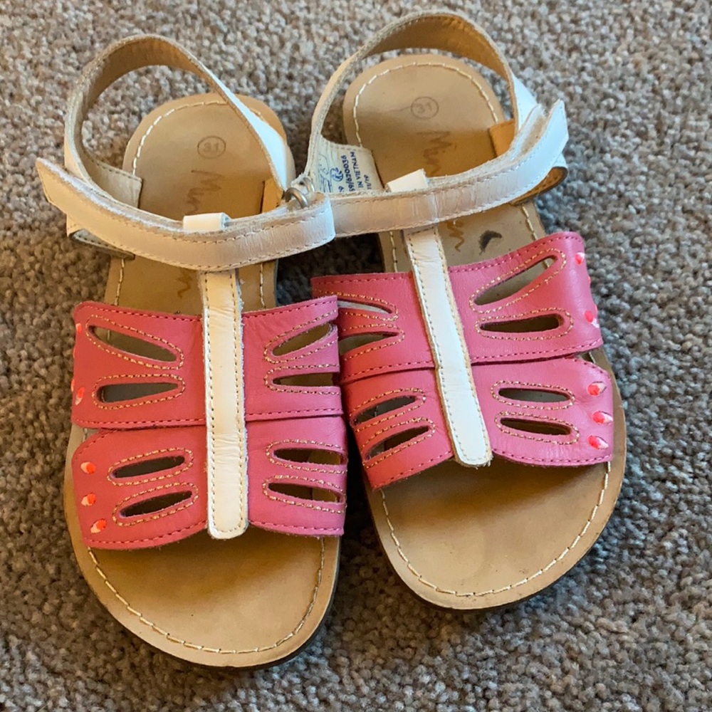 mini boden butterfly sandals 13.5 (31)